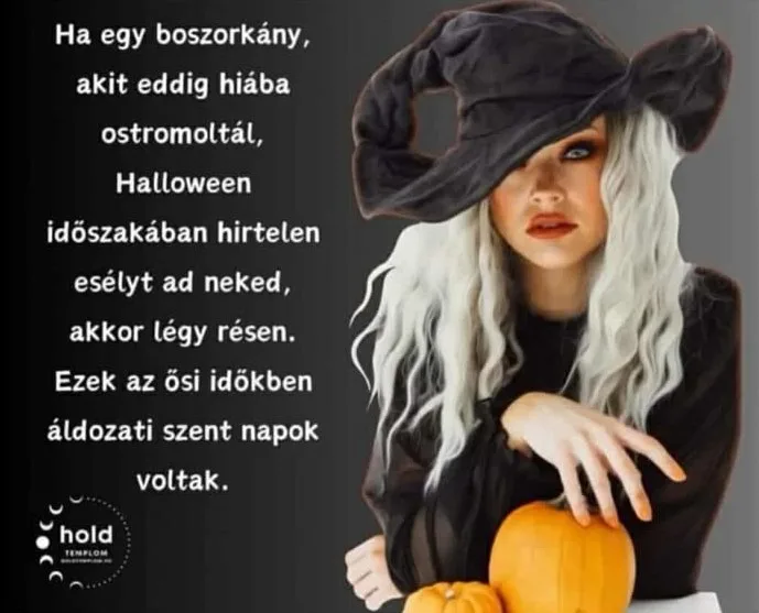 Ha egy boszorkány, akit eddig hiába ostromoltál, Halloween időszakában hirtelen esélyt ad... Ha egy boszorkány, akit eddig hiába ostromoltál, Halloween időszakában hirtelen esélyt ad...