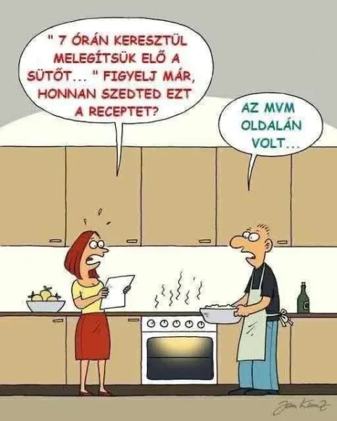 7 órán keresztül melegítsük elő a sütőt...