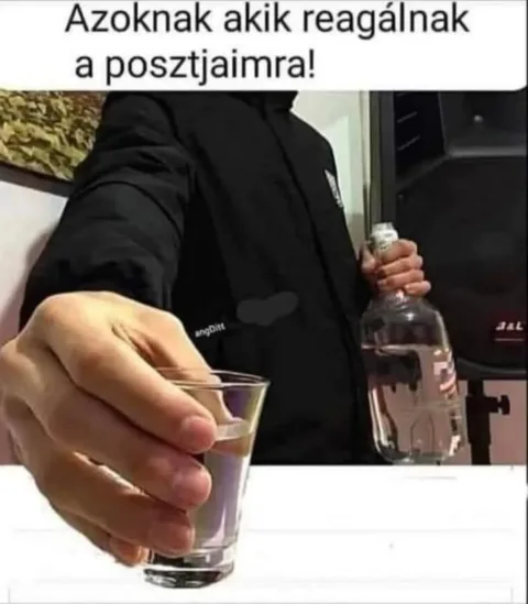Azoknak akik reagálnak a posztjaimra