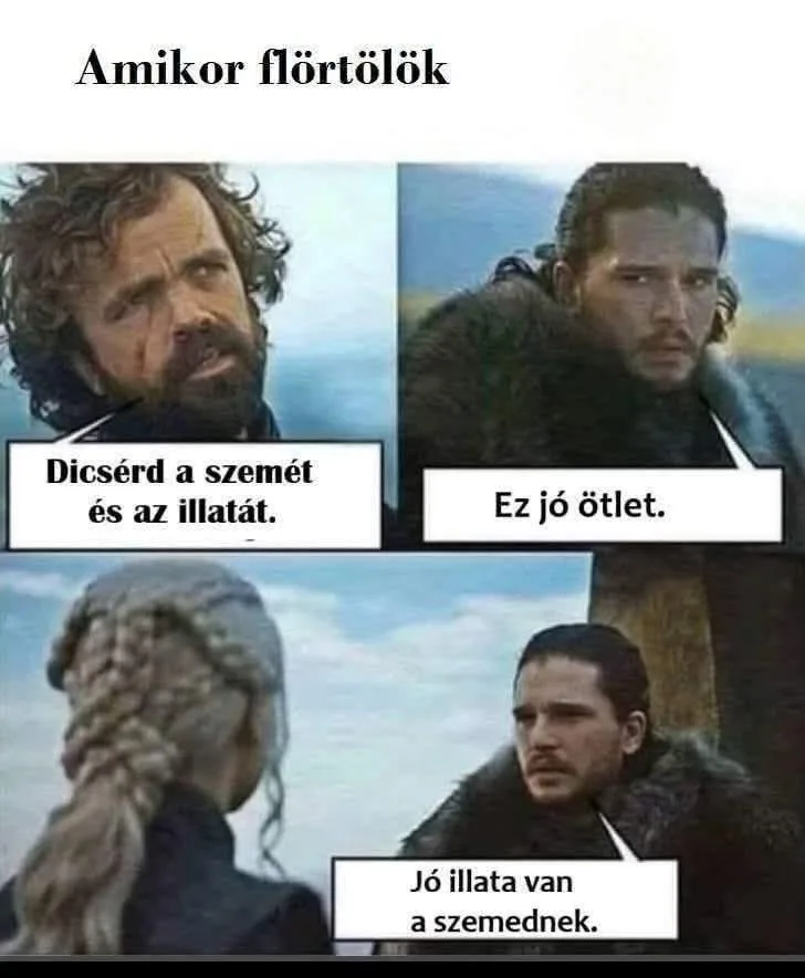 Amikor flörtölök... Amikor flörtölök...