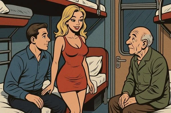 Vicc: Fiatal házaspár nászútra megy