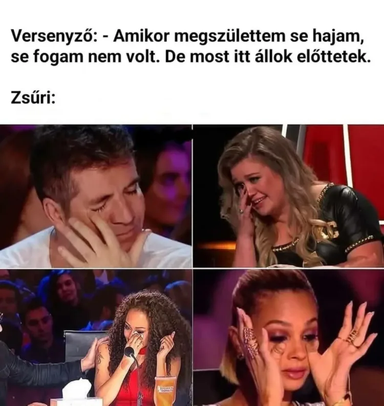 Amikor megszülettem se hajam, se fogam nem volt... Amikor megszülettem se hajam, se fogam nem volt...