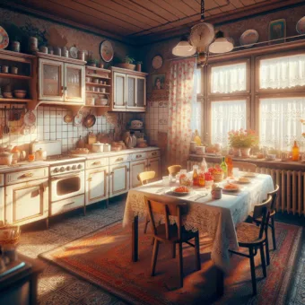 A nagyi régi konyhája – így terítettünk vasárnap a 70-es években