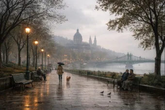 Borongós reggel, enyhébb nappal – ilyen lesz a holnapi időjárás december 20-án