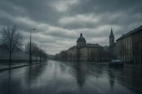 Borongós reggel, záporos délután – így alakul a december 6-i időjárás