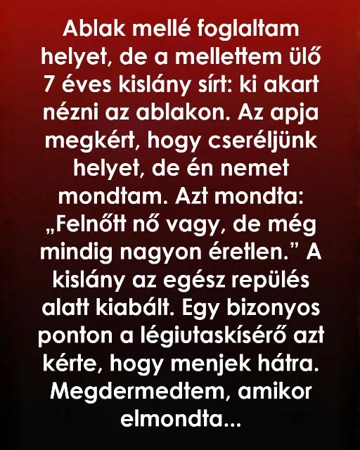 Egy idegen mondata a repülőn olyan leckét adott, amit sosem Egy idegen mondata a repülőn olyan leckét adott, amit sosem felejtek el #RK1765742442