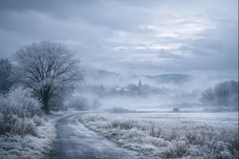 Felhős ég, lassú enyhülés – január 1. időjárása országszerte