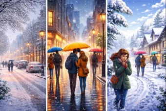 Hószállingózás és fagyos reggel: ilyen lesz az időjárás december 31-én