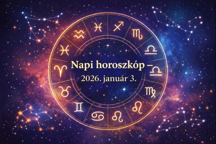 Napi horoszkóp – 2026. január 3.: Három jegy ma fontos felismeréshez jut