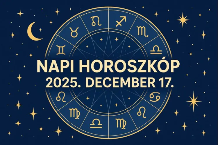Napi horoszkóp – December 17. Apró döntések nagy lelki könnyebbséget hoznak Napi horoszkóp – December 17.: Apró döntések nagy lelki könnyebbséget hoznak