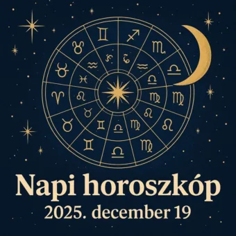 Napi horoszkóp – December 19.: Három csillagjegy végre tisztán lát