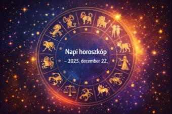 Napi horoszkóp – December 22.: Egy lassabb nap most sokat adhat