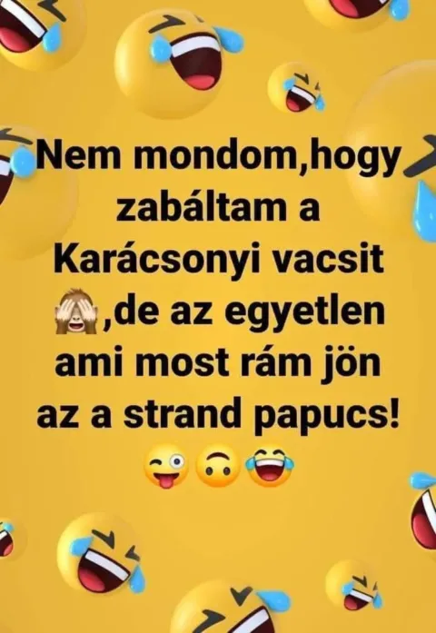 Nem mondom, hogy zabáltam a Karácsonyi vacsit...