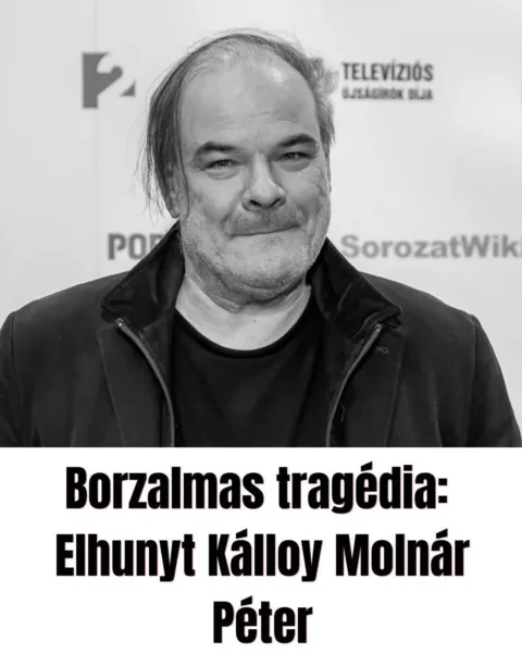 Váratlanul elhunyt Kálloy Molnár Péter.
A színész 55 éves volt. 
 #RK1764608105