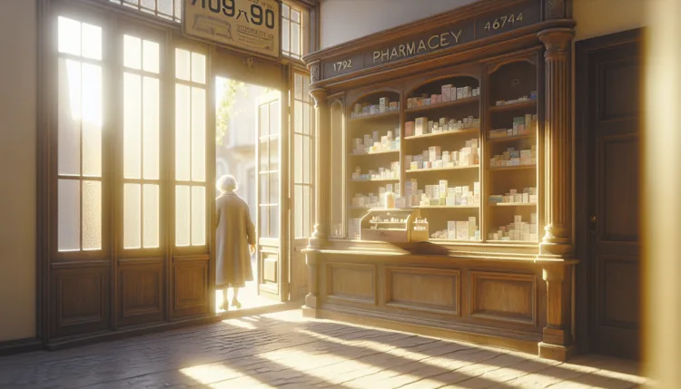 Vicc: Az öreg néni bemegy a gyógyszertárba, és kérdezi a Vicc: Az öreg néni bemegy a gyógyszertárba, és kérdezi a patikustól: