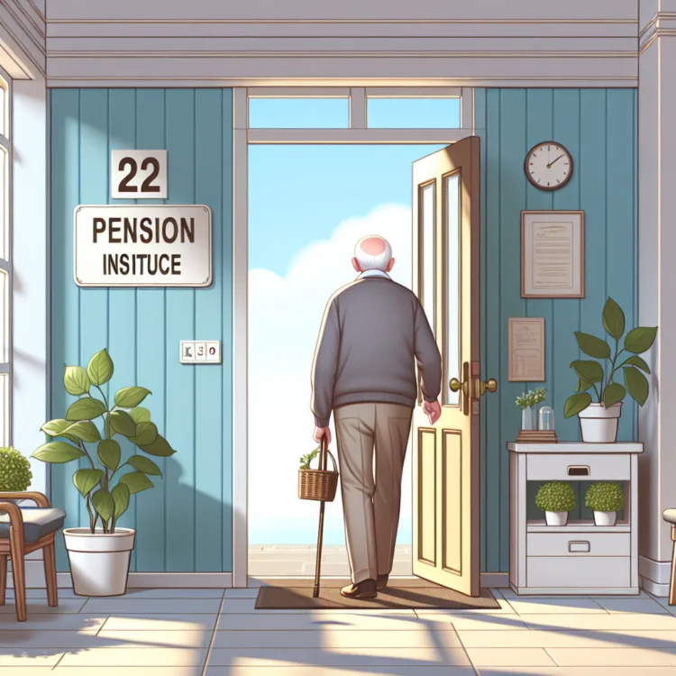 Vicc: Egy öreg bácsi bemegy a nyugdíjintézetbe.