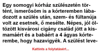 Vicc: Egy somogyi kórház szülészetén történt Vicc: Egy somogyi kórház szülészetén történt