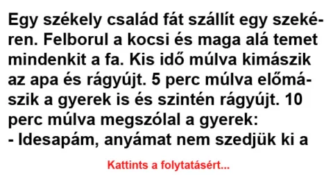 Vicc: Egy székely bácsi összeveszik az asszonnyal Vicc: Egy székely bácsi összeveszik az asszonnyal