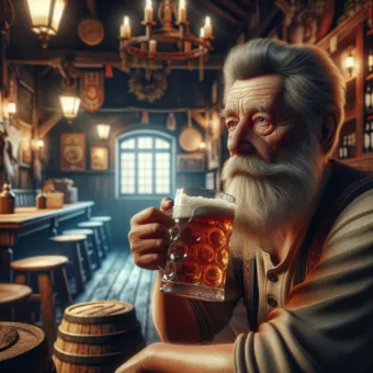 Vicc: Józsi bácsi a kocsmában ült, és ízlelgette a friss sört, mikor egyszer csak…