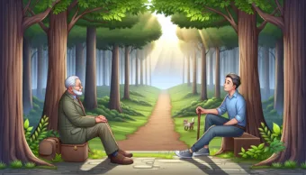 Vicc: Józsi bácsi az erdőszélén ül, amikor megáll mellette egy Vicc: Józsi bácsi az erdőszélén ül, amikor megáll mellette egy fiatalember.