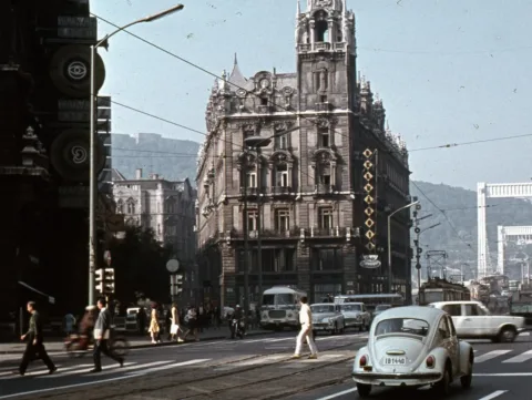 1970. Bp., Felszabadulás tér (Ferenciek tere).
FORTEPAN
 #RK1769065203