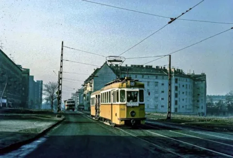 1976.  Bp., a 13-as villamos az Élessaroknál,
BRK
 #RK1769497214