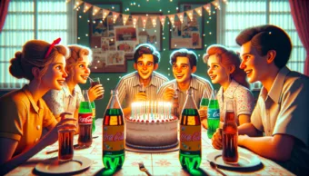 Ilyen volt egy szülinap a 80-as években – torta, üdítő Ilyen volt egy szülinap a 80-as években – torta, üdítő és a barátok csillogó szemei