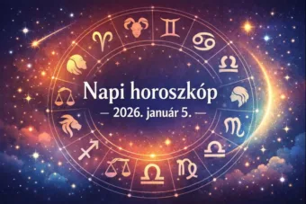 Napi horoszkóp – 2026. január 5.: Két jegy ma fontos döntési helyzetbe kerül