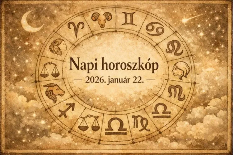 Napi horoszkóp – január 22. Ma tisztábban látják a céljaikat a jegyek Napi horoszkóp – január 22.: Ma tisztábban látják a céljaikat a jegyek