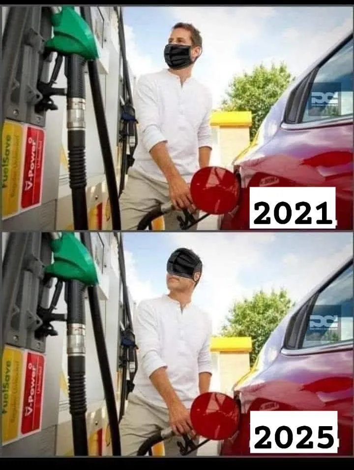 2021 és 2025 közötti üzemanyagvásárlás kontrasztja 2021 és 2025 közötti üzemanyagvásárlás kontrasztja