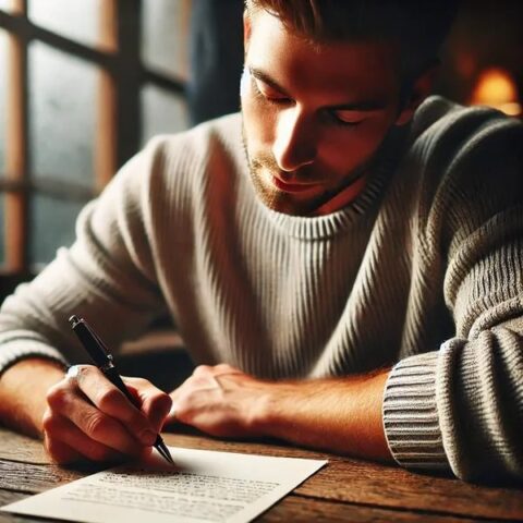 Vicc: A feleség szakító levele - Vicc: A feleség szakító levele –