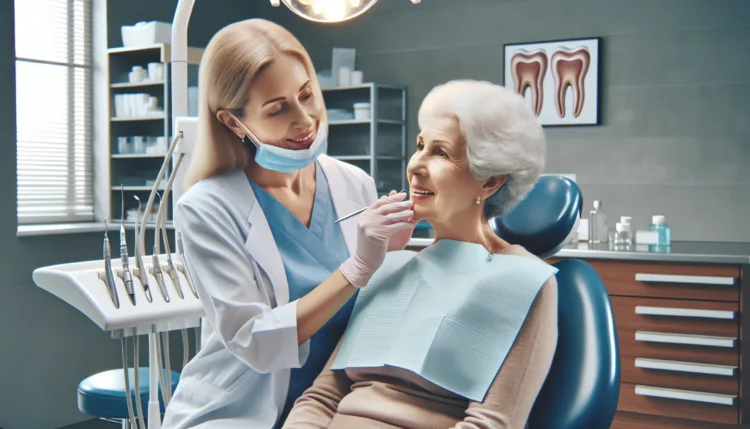 Vicc: A néni elmegy a fogorvoshoz, mert fáj a foga…