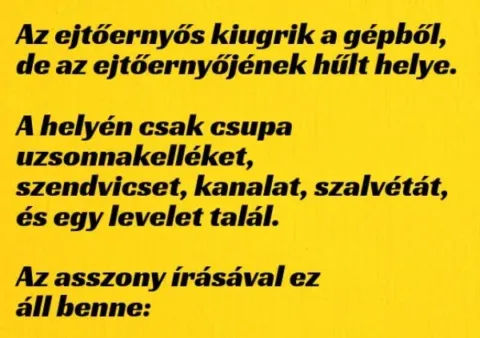 Vicc: Az ejtőernyős kiugrik a gépből, de az ejtőernyőjének hűlt helye…