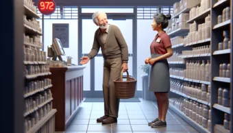 Vicc: Az öreg bácsi bemegy a boltba, és kéri a pénztárosnőt, hogy adjon neki egy…