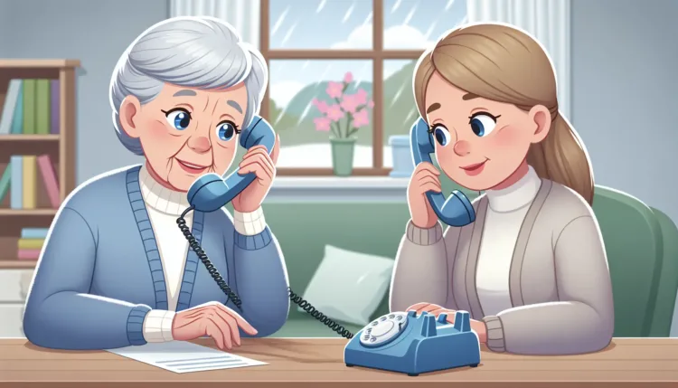 Vicc: Egy öregasszony meg a telefon. Vicc: Egy öregasszony meg a telefon.