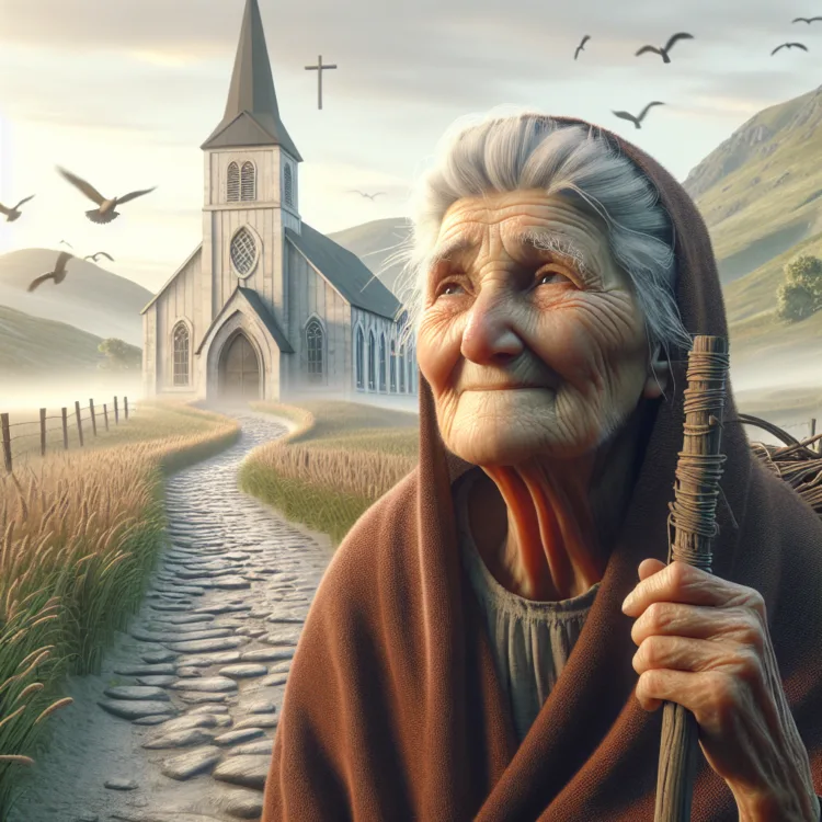 Vicc: Már az ötödik kálváriámat járta ki a nagymama, amikor Vicc: Már az ötödik kálváriámat járta ki a nagymama, amikor végre elérte a templomot…