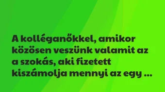 Vicces történet: A kolléganőkkel, amikor közösen…