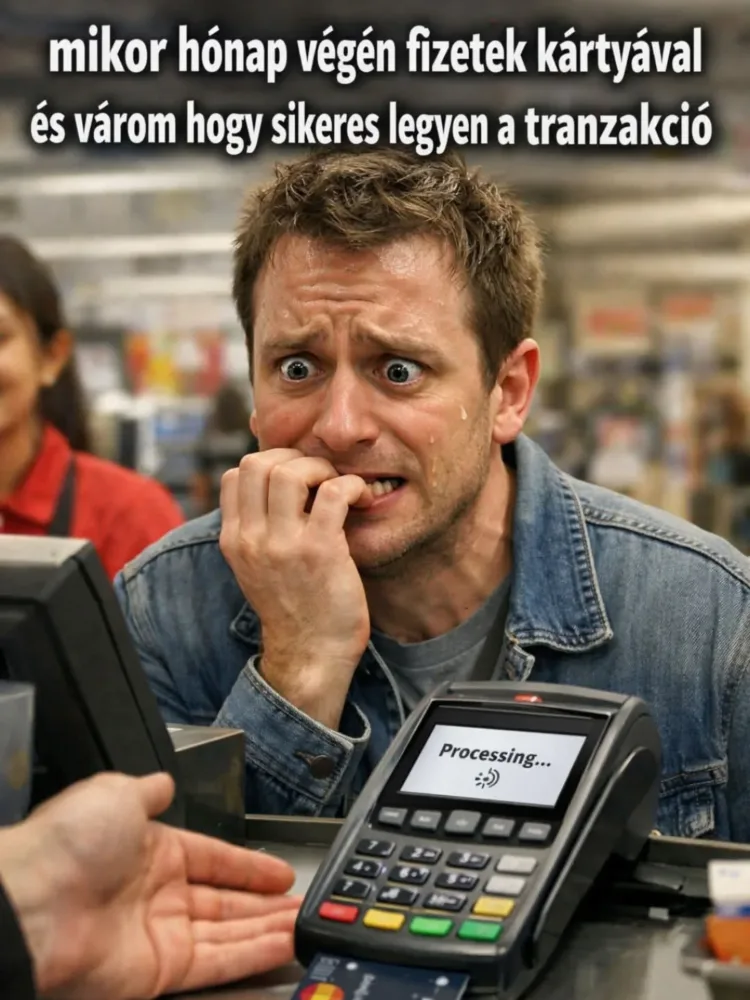 mikor hónap végén fizetek kártyával és várom hogy sikeres legyen a tranzakció? mikor hónap végén fizetek kártyával és várom hogy sikeres legyen a tranzakció?