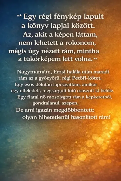 Régi kép a könyv oldalai között – Ki ez a személy, aki olyan, mint én…?