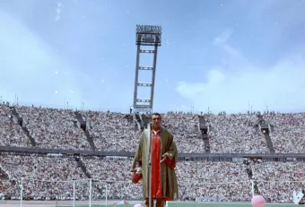 1969.  Bp., Bárdy György a Népstadionban.
FŐFOTÓ
 #RK1771704000