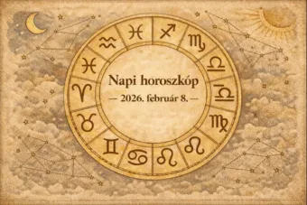 Napi horoszkóp – 2026. február 8.: Két jegy végre elengedi a feszültséget