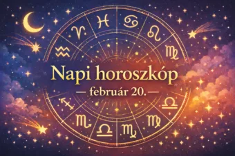 Napi horoszkóp – február 20. Ma egy apró felismerés több jegynél fordulatot hoz Napi horoszkóp – február 20.: Ma egy apró felismerés több jegynél fordulatot hoz