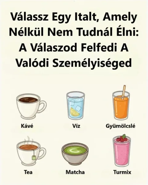 Rejtvény: Ki kell választanod egy italt, ami nélkülözhetetlen: A válaszod...