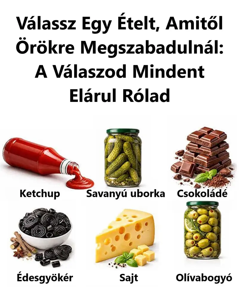 Rejtvény: Válassz egy ételt, amit örökre száműznél (és amit ez