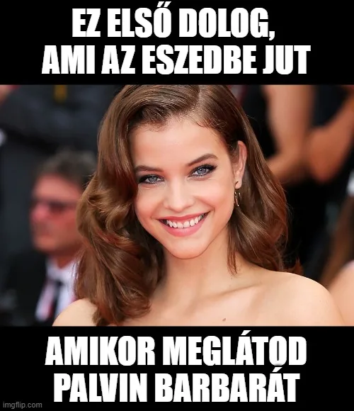 Ez első dolog, ami az eszedbe jut amikor meglátod Palvin Barbarát Ez első dolog, ami az eszedbe jut amikor meglátod Palvin Barbarát