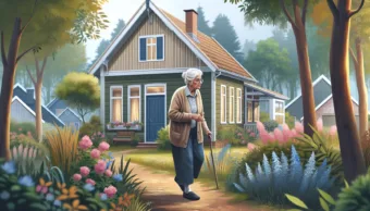 Vicc: Az idős hölgy a szomszédasszonyához megy, és panaszkodik: …