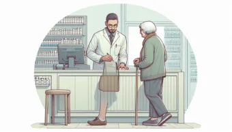 Vicc: Egy öreg néni betér a patikába, és mondja a gyógyszerésznek: