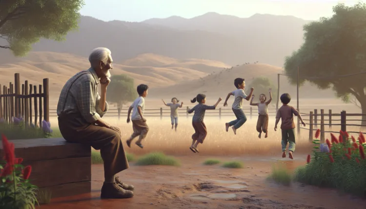 Vicc: Hát, tudod, régen én is így ugráltam, de most Vicc: Hát, tudod, régen én is így ugráltam, de most már öreg vagyok, és…