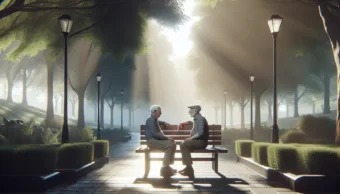 Vicc: Két nyugdíjas bácsi ül a padon, és beszélgetnek. Az Vicc: Két nyugdíjas bácsi ül a padon, és beszélgetnek. Az egyik mondja: