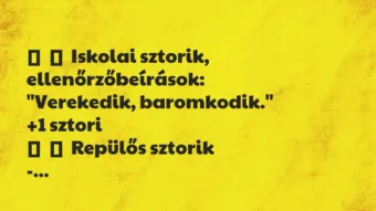 Vicces történet:
Iskolai sztorik, ellenőrzőbeírások:
„Verekedik,… Vicces történet:
Iskolai sztorik, ellenőrzőbeírások:
„Verekedik,…